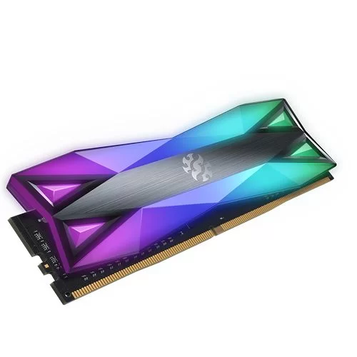 זיכרון לנייח DRAM Adata XPG SPECTRIX D60G AX4U360038G17-DT60 KIT 16GB (2X8GB) DDR4 DIMM 3600MHz CL17-18-18 צבע אפור