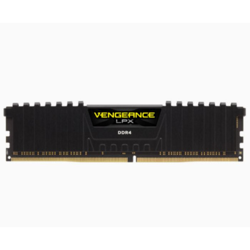 זיכרון לנייח DRAM Corsair VENGEANCE LPX CMK8GX4M1Z3200C16 -שחור