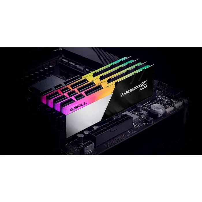 Desktop Memory DRAM G.Skill Trident Z Neo F4-3200C16D-16GTZN KIT 16GB (2X8GB) DDR4 DIMM 3200MHz 16-18-18-38 1.35V OEM, no package Color:black, silver