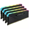 Оперативная память DRAM Corsair VENGEANCE RGB RS CMG64GX4M4E3200C16 KIT 64GB (4X16GB) DDR4 DIMM 3600MHz 16-20-20-38 Цвет:чёрный