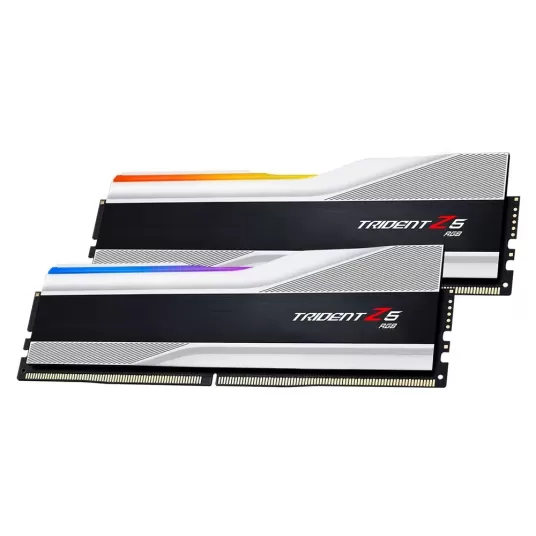 Desktop Memory DRAM G.Skill Trident Z5 RGB F5-5600J3636C16GX2-TZ5RS KIT 32GB (2x16GB) DDR5 DIMM 5200MHz C36 OEM, no package Color:white