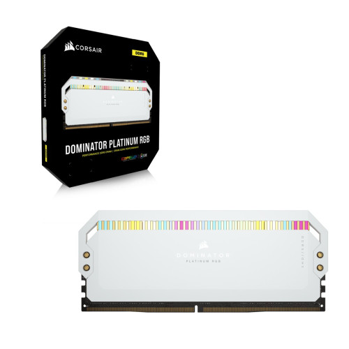 Desktop Memory DRAM Corsair DOMINATOR PLATINUM RGB CMT32GX5M2B5600C36W KIT 32GB