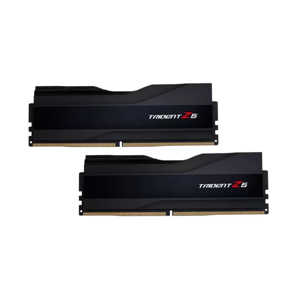 Desktop Memory DRAM G.Skill Trident Z5 F5-6000U4040E16GX2-TZ5K KIT 32GB (2x16GB) DDR5 6000MHz CL40-40-40-76 Color:black