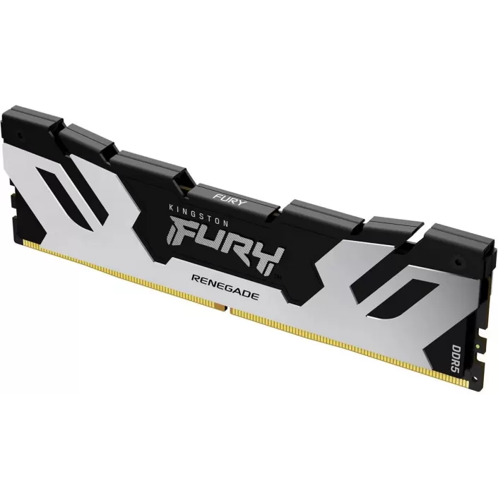 Desktop Memory DRAM Kingston Renegade Silver KF572C38RS/16 16GB DDR5 DIMM 7000MHz CL38 1.45V Color:black, silver