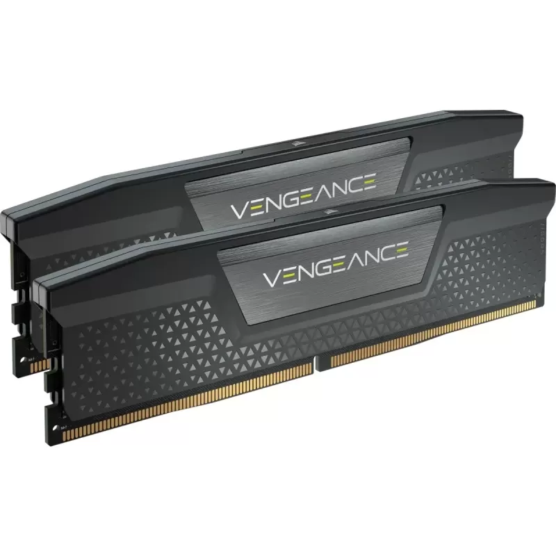 Desktop Memory DRAM Corsair VENGEANCE CMK64GX5M2B6000Z40 AMD EXPO CMK64GX5M2B6000Z40 KIT 64GB (2X32GB) DDR5 DIMM 6000MHz CL40 Color:black