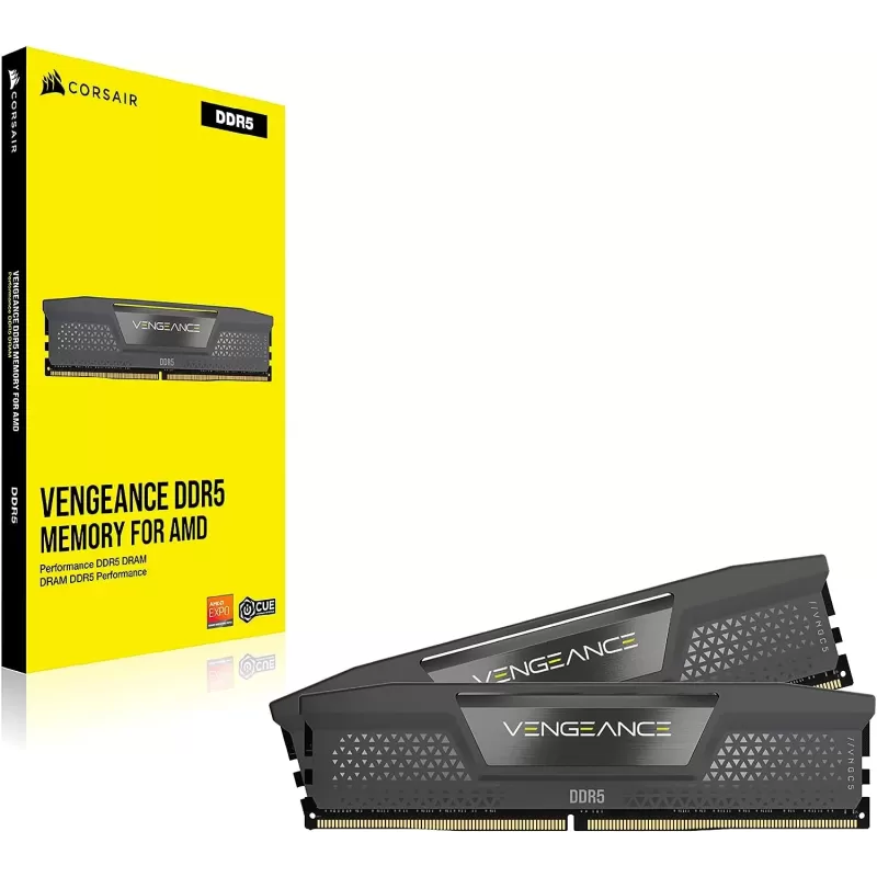 Desktop Memory DRAM Corsair VENGEANCE CMK32GX5M2B5600Z40 KIT 32GB (2X16GB) DDR5 5600MHz CL40 Color:black Desktop Memory DRAM Corsair VENGEANCE CMK32GX5M2B5600Z40 KIT 32GB (2X16GB) DDR5 5600MHz CL40 Color:black