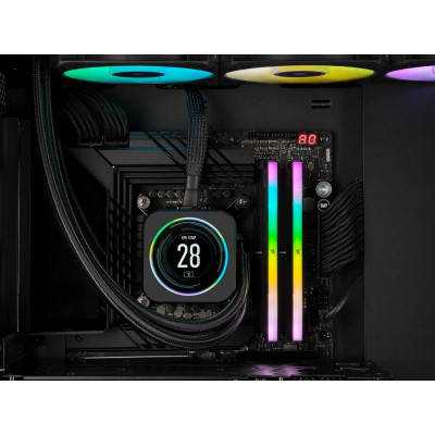 Desktop Memory DRAM Corsair VENGEANCE RGB CMH32GX5M2X7000C34 KIT 32GB (2x16GB) Desktop Memory DRAM Corsair VENGEANCE RGB CMH32GX5M2X7000C34 KIT 32GB (2x16GB)