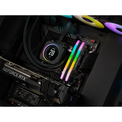 Desktop Memory DRAM Corsair VENGEANCE RGB CMH32GX5M2X7000C34 KIT 32GB (2x16GB) Desktop Memory DRAM Corsair VENGEANCE RGB CMH32GX5M2X7000C34 KIT 32GB (2x16GB)