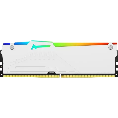 זיכרון לנייח DRAM Kingston HyperX Fury RGB KF560C36BWEA-16 16GB DDR5 DIMM 6000MHz CL36 צבע לבן