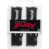 זיכרון לנייח DRAM Kingston Fury Beast RGB שחור KF560C30BBAK2-32 KIT 32GB (2x16GB) DDR5 DIMM 6000MHz CL30
