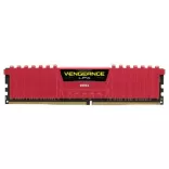 זיכרון לנייח DRAM Corsair Vengeance LPX CMK16GX4M2B3200C16R KIT 16GB (2X8GB) DDR4 3200MHz 1.35V צבע אדום