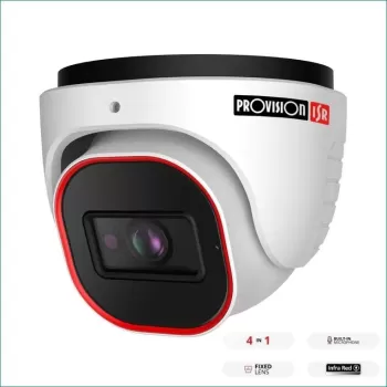 Dome camera Provison DI-33K0AP-28 4MP Fixed Lens 3K Analog 20M IR DI-33K0AP-28