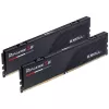 זיכרון לנייח DRAM G.Skill Ripjaws S5 5200J4040A32GX2-RS5K KIT 64GB (2X32GB) DDR5 DIMM 5200MHz CL40 Intel XMP 3.0 and AMD EXPO 1.1V צבע שחור