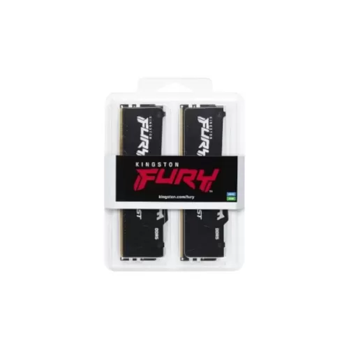 Memory Kingston Fury Beast KF560C30BBEK2-64 KIT 64GB 2X32 (Dual) DDR5 6000MHz 30 1.4V Color:black Memory Kingston Fury Beast KF560C30BBEK2-64 KIT 64GB 2X32 (Dual) DDR5 6000MHz 30 1.4V Color:black