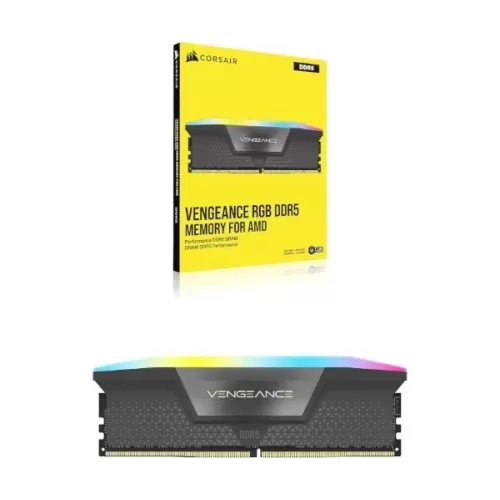 Memory Corsair C36 AMD Vengeance RGB CMH5X16G1E60Z36A2 16GB DDR5 6000MHz 36 1.1V Memory Corsair C36 AMD Vengeance RGB CMH5X16G1E60Z36A2 16GB DDR5 6000MHz 36 1.1V