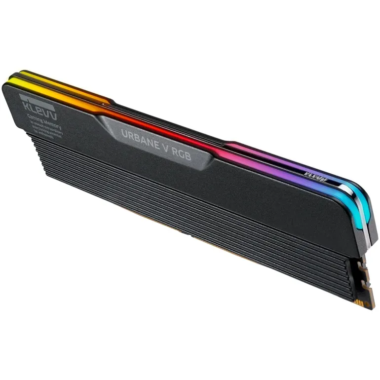 Desktop Memory DRAM Klevv Urbane V RGB 32GB (2x16GB) DDR5 6000MHz CL28 black KD5AGUA80-60B280V 32GB DDR5 6000MHz