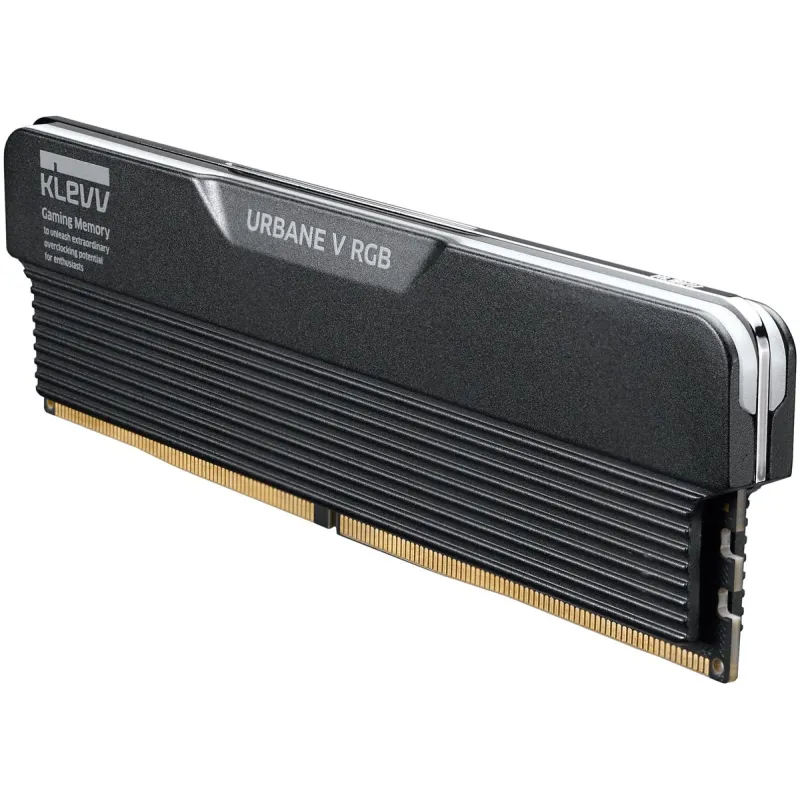 Desktop Memory DRAM Klevv Urbane V RGB 32GB (2x16GB) DDR5 6000MHz CL28 black KD5AGUA80-60B280V 32GB DDR5 6000MHz