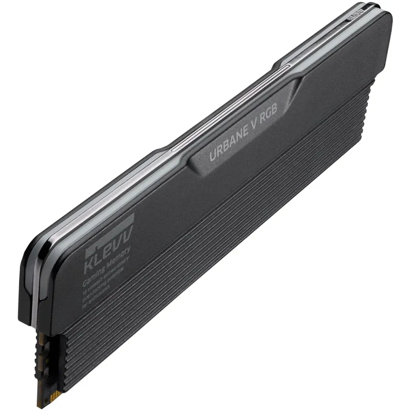 Desktop Memory DRAM Klevv Urbane V RGB 32GB (2x16GB) DDR5 6000MHz CL28 black KD5AGUA80-60B280V 32GB DDR5 6000MHz