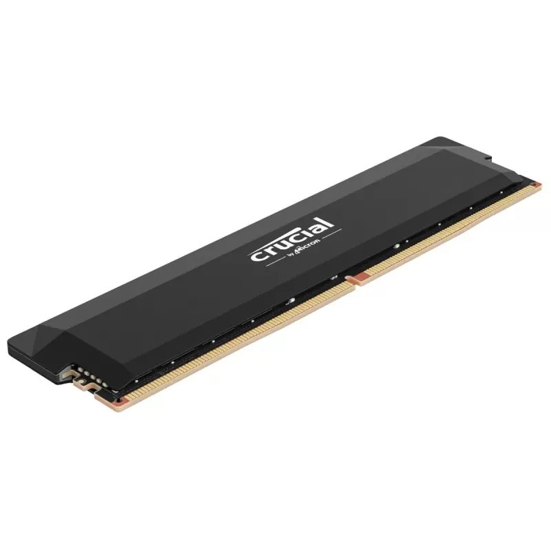 Desktop Memory DRAM Crucial Pro 64GB (2x32GB) DDR5 6400 CL40 Black CP2K32G64C40U5B KIT 64GB (2X32GB) DDR5 DIMM 6400MHz CL40 Color:black Desktop Memory DRAM Crucial Pro 64GB (2x32GB) DDR5 6400 CL40 Black CP2K32G64C40U5B KIT 64GB (2X32GB) DDR5 DIMM 6400MHz CL40 Color:black