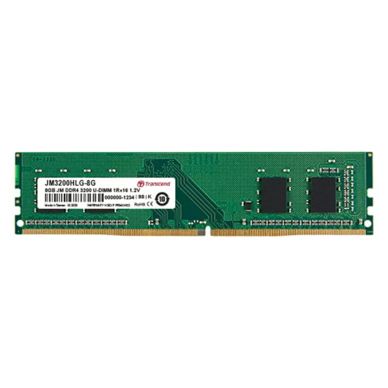 Оперативная память DRAM Transcend JetRam DDR4 3200 U-DIMM 16GB JM3200HLE-16G 16GB DDR4 DIMM 3200MHz 1.2V Оперативная память DRAM Transcend JetRam DDR4 3200 U-DIMM 16GB JM3200HLE-16G 16GB DDR4 DIMM 3200MHz 1.2V