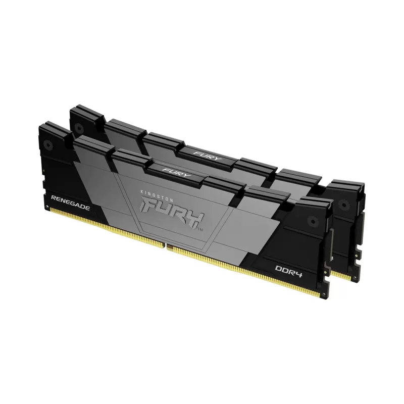 Desktop Memory DRAM Kingston FURY Renegade DDR4 32GB Kit (2x16) 3200MHz CL16 1Gx8 black KF432C16RB12K2/32 32GB DDR4 3200MHz