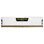 זיכרון לנייח DRAM Corsair Vengeance LPX CMK16GX4M2B3000C15W KIT 16GB (2X8GB) DDR4 3000MHz 1.35V צבע לבן