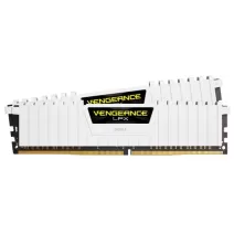 זיכרון לנייח DRAM Corsair Vengeance LPX CMK16GX4M2B3000C15W KIT 16GB (2X8GB) DDR4 3000MHz 1.35V צבע לבן