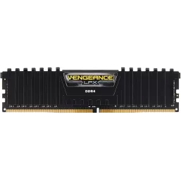 Desktop Memory DRAM Corsair Vengeance LPX CMK16GX4M2A2400C16 KIT 16GB (2X8GB) DDR4 2400MHz 1.2V Color:black