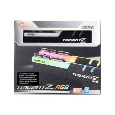 Desktop Memory DRAM G.Skill Trident Z F4-3200C14D-16GTZR KIT 16GB (2X8GB) DDR4 Desktop Memory DRAM G.Skill Trident Z F4-3200C14D-16GTZR KIT 16GB (2X8GB) DDR4