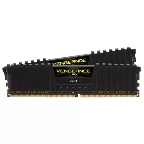 Оперативная память DRAM Corsair VENGEANCE LPX CMK16GX4M2K4133C19 KIT 16GB (2X8GB) DDR4 DIMM 4133MHz CL19 Цвет:чёрный Оперативная память DRAM Corsair VENGEANCE LPX CMK16GX4M2K4133C19 KIT 16GB (2X8GB) DDR4 DIMM 4133MHz CL19 Цвет:чёрный