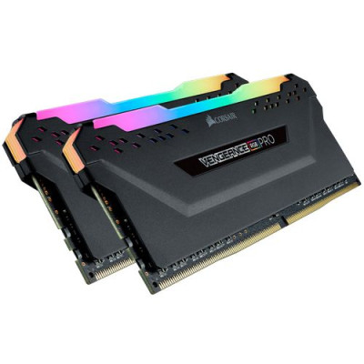 Оперативная память DRAM Corsair VENGEANCE RGB PRO CMW32GX4M2D3600C18 KIT 32GB Оперативная память DRAM Corsair VENGEANCE RGB PRO CMW32GX4M2D3600C18 KIT 32GB