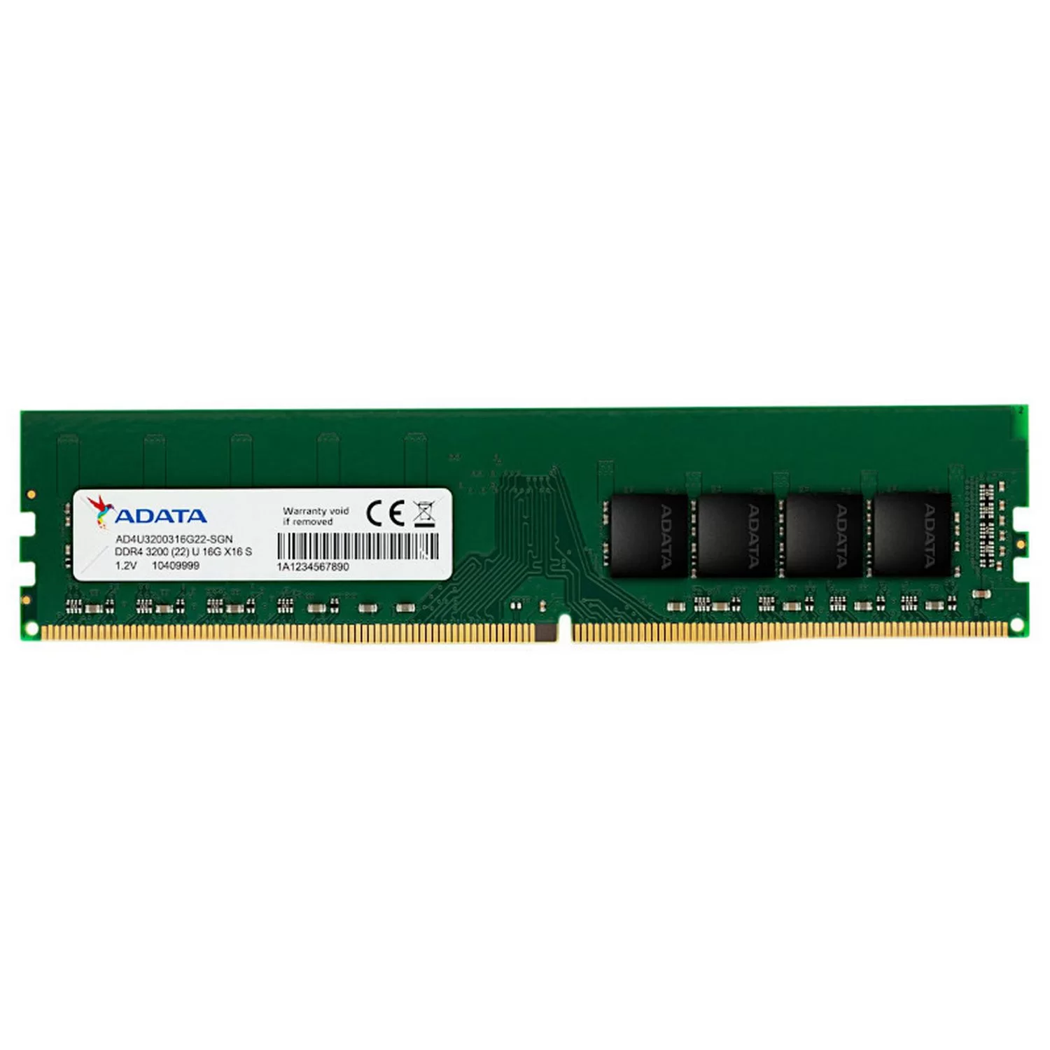Оперативная память DRAM Adata Premier AD4U3200732G22-RGN 32GB DDR4 DIMM 3200MHz CAS Latency - 22