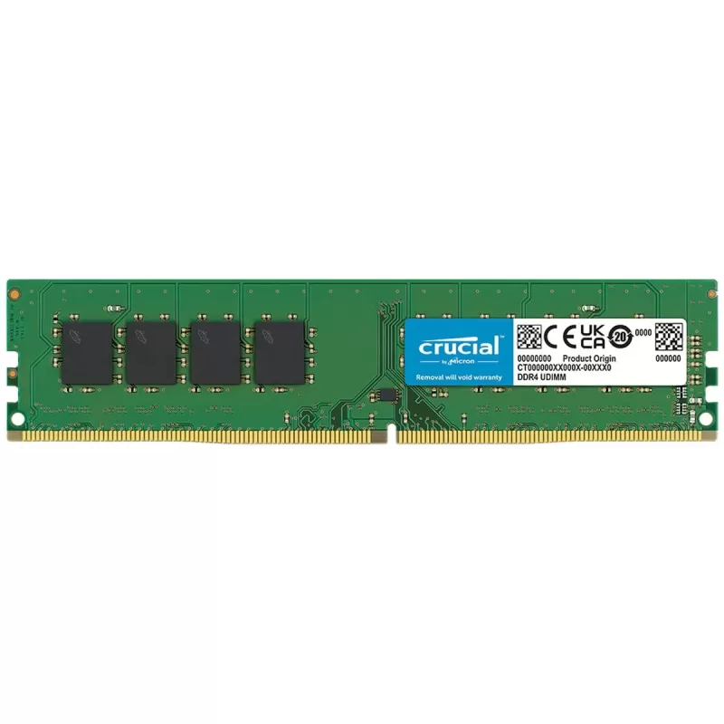Desktop Memory DRAM Crucial CT8G4DFRA32A 8GB DDR4 DIMM 3200MHz 22-22-22 1.2V Desktop Memory DRAM Crucial CT8G4DFRA32A 8GB DDR4 DIMM 3200MHz 22-22-22 1.2V