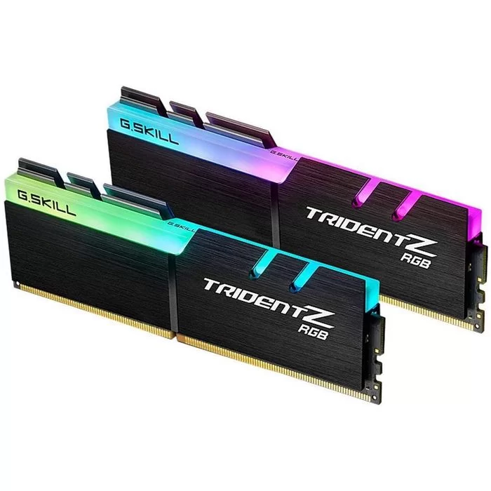 Desktop Memory DRAM G.Skill Trident Z RGB F4-3600C18D-32GTZR KIT 32GB (2x16GB) DDR4 DIMM 3600MHz CL18 1.35V Color:black Desktop Memory DRAM G.Skill Trident Z RGB F4-3600C18D-32GTZR KIT 32GB (2x16GB) DDR4 DIMM 3600MHz CL18 1.35V Color:black