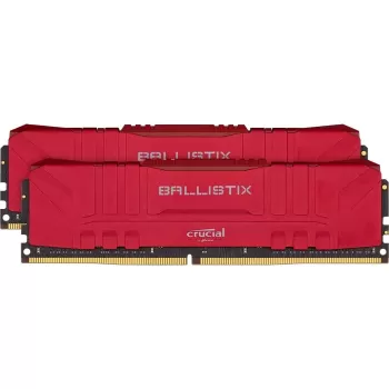 Оперативная память DRAM Crucial Ballistix BL2K16G30C15U4R KIT 32GB (2x16GB) DDR4 DIMM 3000MHz 15-16-16-35 1.35V Цвет:красный