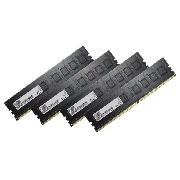 Desktop Memory DRAM G.Skill Value F4-2400C15Q-32GNT KIT 32GB (4X8GB) DDR4 DIMM 2400MHz CL15-15-15-35 Color:black