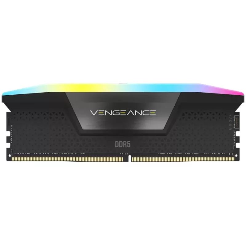 Оперативная память DRAM Corsair VENGEANCE RGB CMH48GX5M2B7000C40 KIT 48GB (2x24GB) DDR5 DIMM 7000MHz CL40 Цвет:чёрный Оперативная память DRAM Corsair VENGEANCE RGB CMH48GX5M2B7000C40 KIT 48GB (2x24GB) DDR5 DIMM 7000MHz CL40 Цвет:чёрный