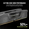 זיכרון לנייח DRAM Corsair Vengeance CMK64GX5M2B6000Z30 KIT 64GB (2X32GB) DDR5 DIMM 6000MHz C30 צבע שחור