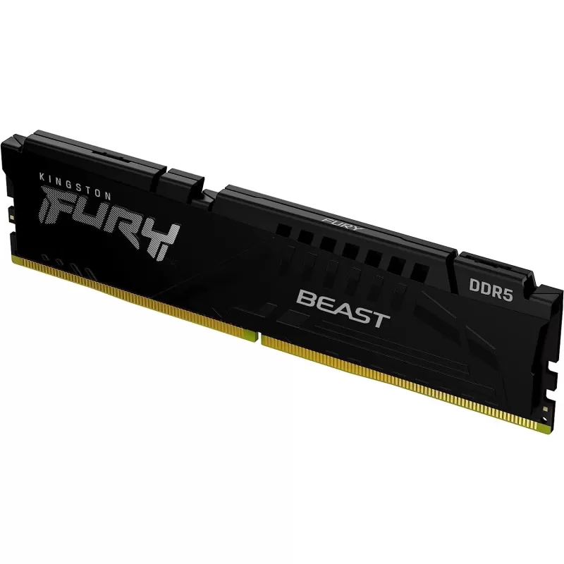 Desktop Memory DRAM Kingston Fury Beast KF560C30BB-16 16GB DDR5 DIMM 6000MHz CL30 Color:black