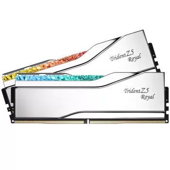 Оперативная память DRAM G.Skill Trident Z5 Royal silver 6000J2836G16GX2-TR5S KIT 32GB (2x16GB) DDR5 DIMM 6000MHz CL28 1.4V