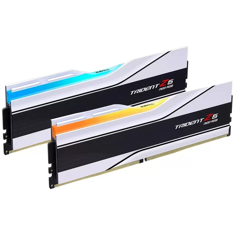 Desktop Memory DRAM G.Skill Trident Z5 Neo RGB white 6000J3036F16GX2-TZ5NRW KIT 32GB (2x16GB) DDR5 DIMM 6000MHz CL30 1.35V