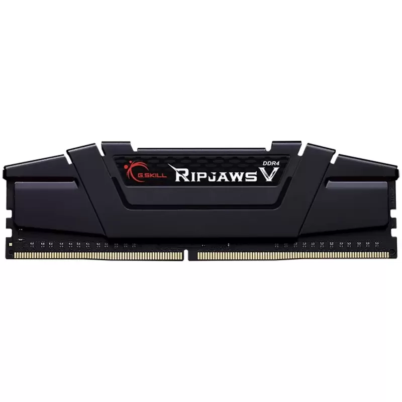 Desktop Memory DRAM G.Skill Ripjaws V F4-3200C16S-16GVK 16GB DDR4 DIMM 3200MHz C16 XMP 2.0 1.35V Color:black