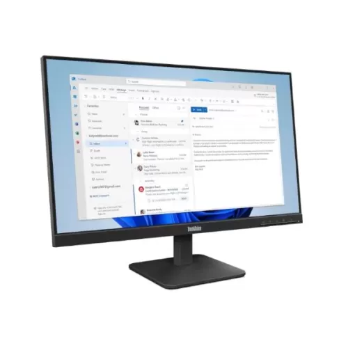 Computer Monitor Lenovo ThinkVision S24-4e 64B5KAT1IS 23.8" 100Hz FHD IPS Color:black