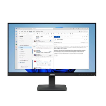 מסך מחשב Lenovo ThinkVision S24-4e 64B5KAT1IS 23.8" 100Hz FHD IPS צבע שחור