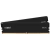 Desktop Memory DRAM Crucial Pro CP2K48G56C46U5 KIT 96GB (2x48GB) DDR5 DIMM 5600MHz CL46 Intel XMP 3.0 and AMD EXPO 1.1V Color:black