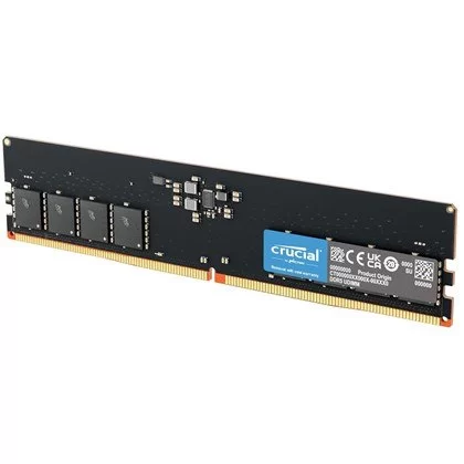 זיכרון לנייח DRAM Crucial DDR5 64GB 6400 CUDIMM CL52 CT64G64C52CU5 64GB DDR5 DIMM 6400MHz