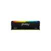 זיכרון לנייח DRAM Kingston FURY Beast RGB DDR4 64GB Kit (4x16) 3200MHz CL16 שחור KF432C16BB2AK4/64 64GB DDR4 3200MHz