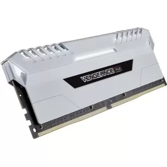 זיכרון לנייח DRAM Corsair Vengeance CMR16GX4M2C3000C15W KIT 16GB (2X8GB) DDR4 3000MHz 1.2V צבע לבן
