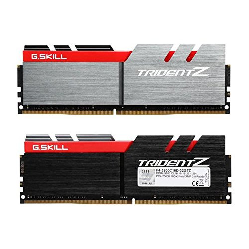 Оперативная память DRAM G.Skill Trident Z F4-3200C16D-32GTZ KIT 32GB (2x16GB)