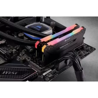 זיכרון לנייח DRAM Corsair VENGEANCE RGB PRO CMW16GX4M2C3200C16 KIT 16GB (2X8GB) DDR4 DIMM 3200MHz C16 1.2V צבע שחור זיכרון לנייח DRAM Corsair VENGEANCE RGB PRO CMW16GX4M2C3200C16 KIT 16GB (2X8GB) DDR4 DIMM 3200MHz C16 1.2V צבע שחור